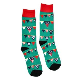 Men's Novelty Socks Stars &Stripes Patriot Fun